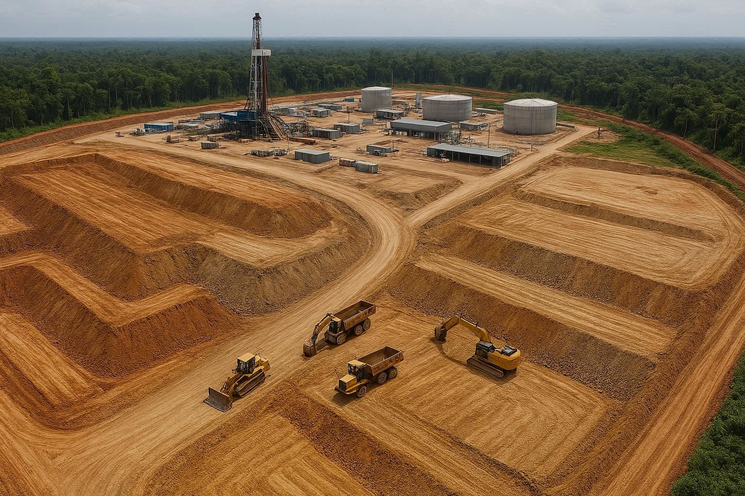 Facilities Eksplorasi Minyak Bumi PT. Pertamina